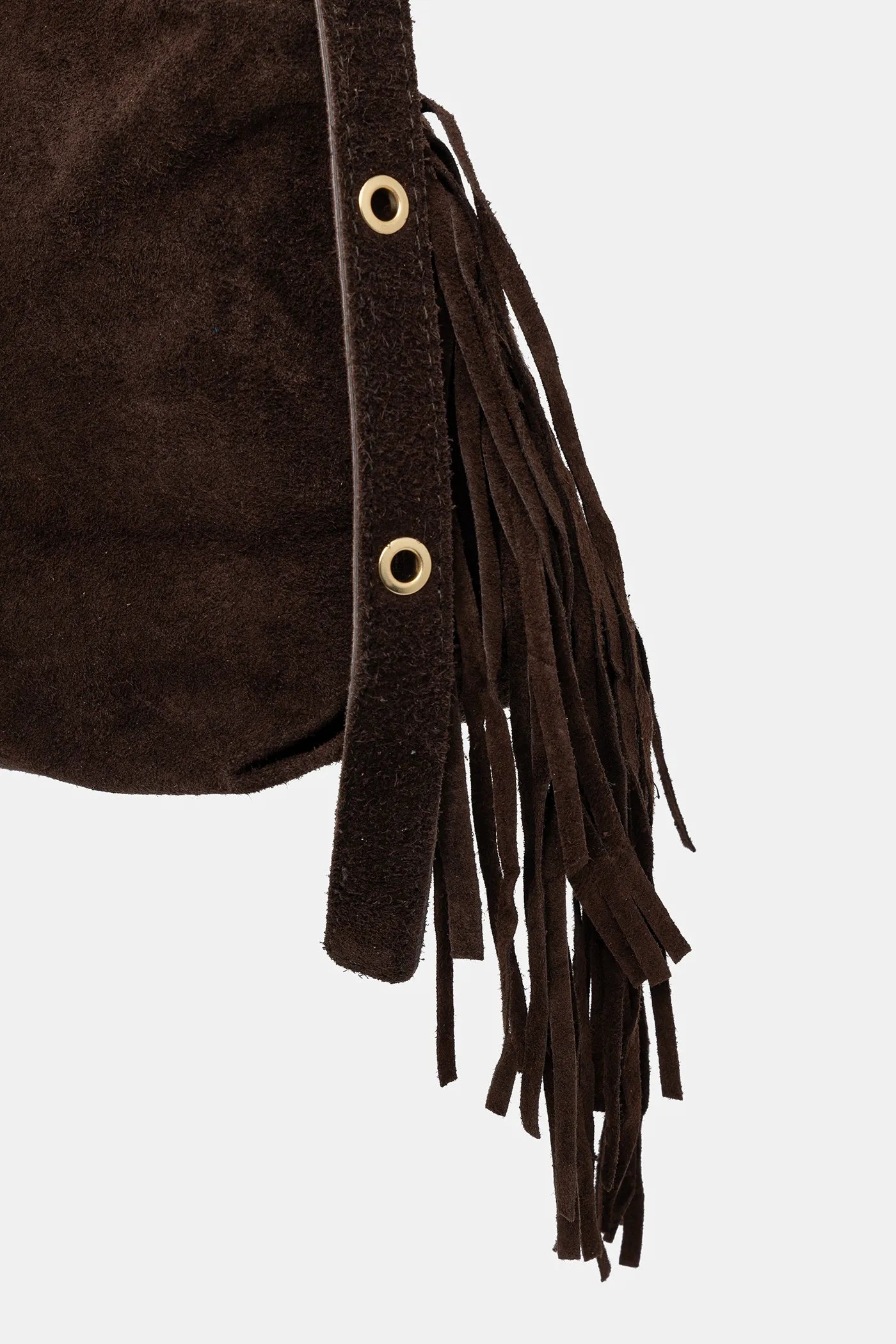 Sophia δερμάτιμη σουέντ τσάντα