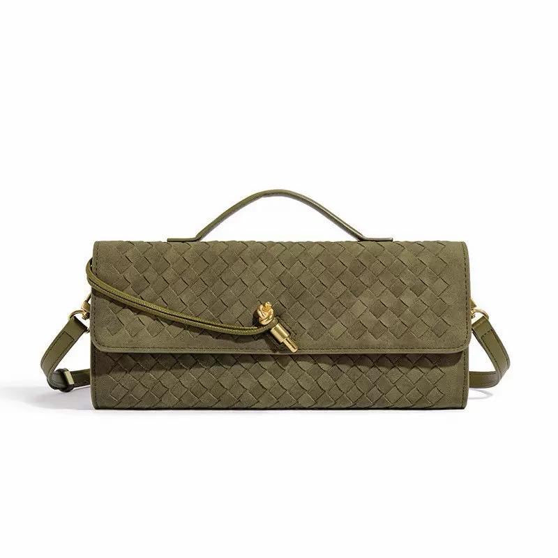 Aurelle Σουέντ Clutch Τσαντάκι