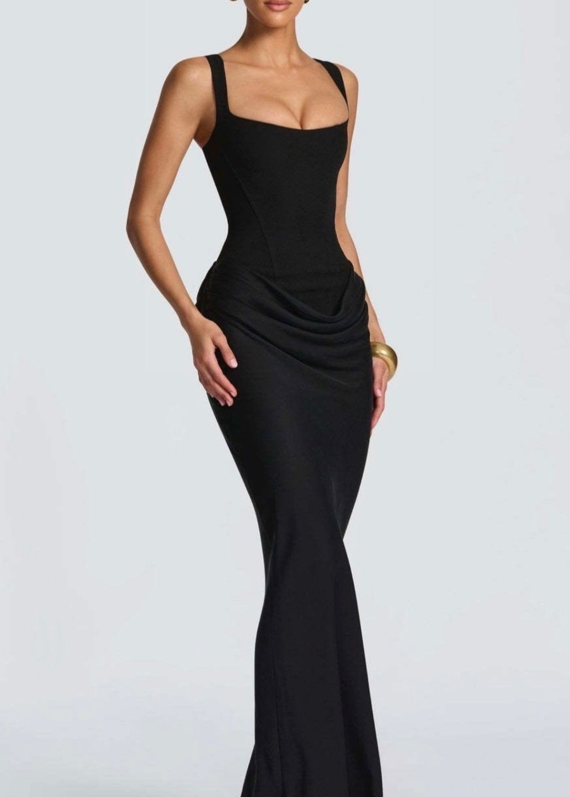 Bodycon Μάξι Φόρεμα
