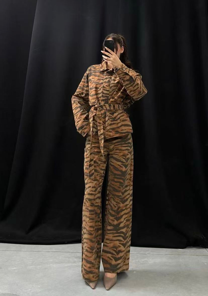Lumina Tiger Σετ Τζάκετ και Παντελόνι