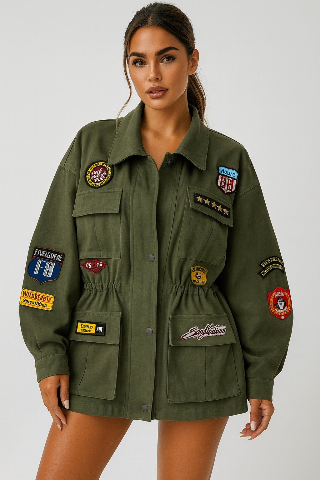 Τζάκετ με στάμπες