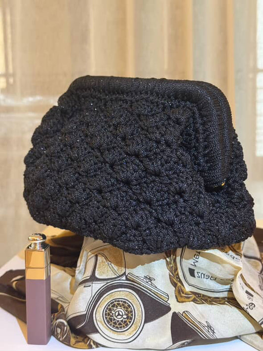 Abyss clutch Πλεκτό χειροποίητο clutch