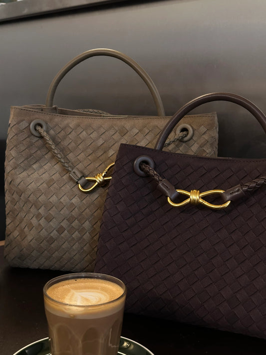 Donna large σουέντ τσάντα