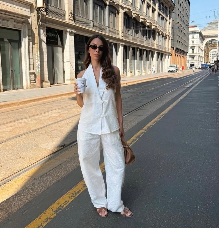 Lumina Co-ord Set Γιλέκο και Παντελόνι