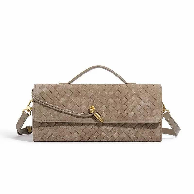 Aurelle Σουέντ Clutch Τσαντάκι