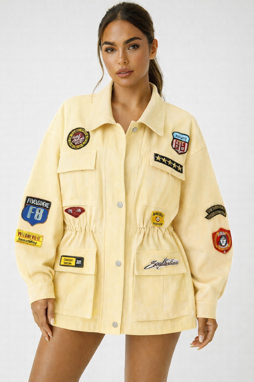 Τζάκετ με στάμπες