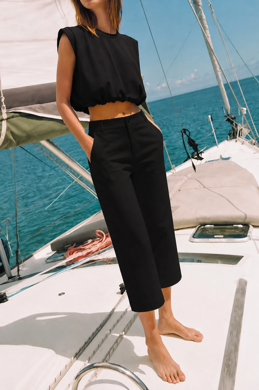 Lumina Cropped Παντελόνι Κάπρι
