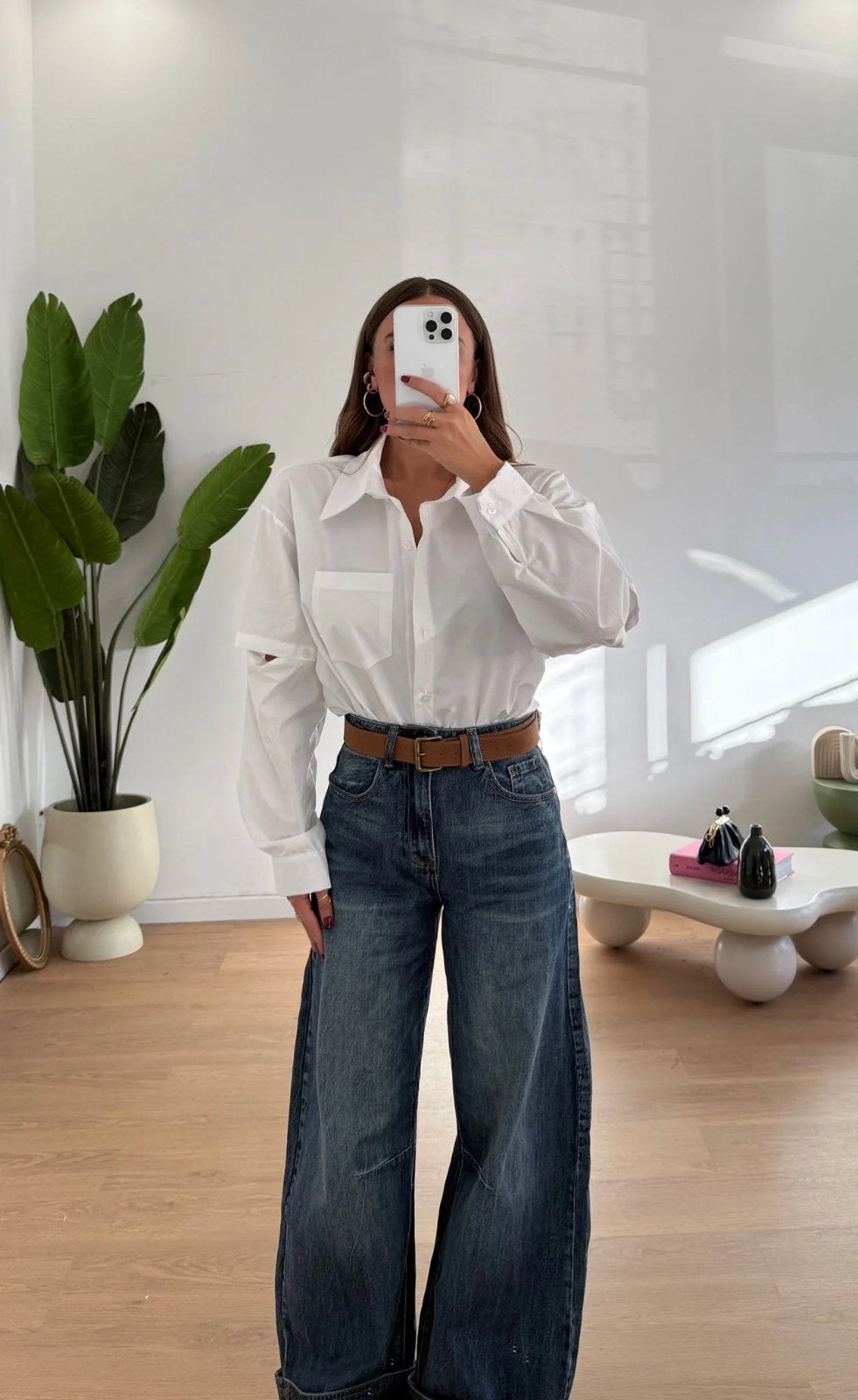 Oversized πουκάμισο