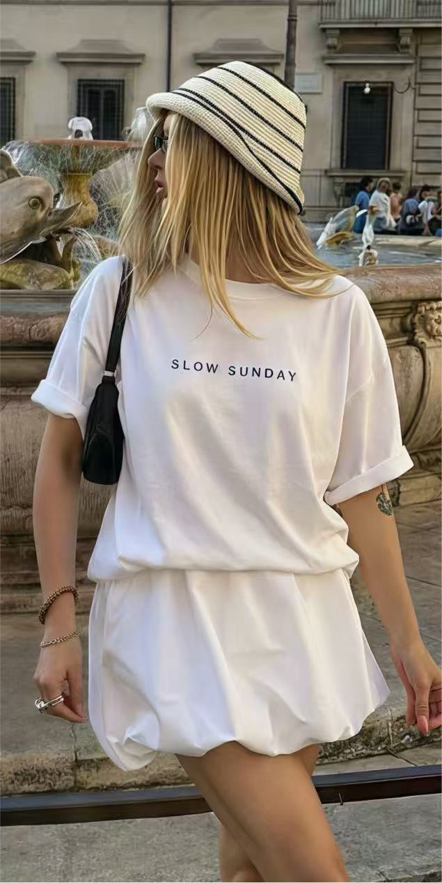 T shirt Brunch Club/Slow Sunday