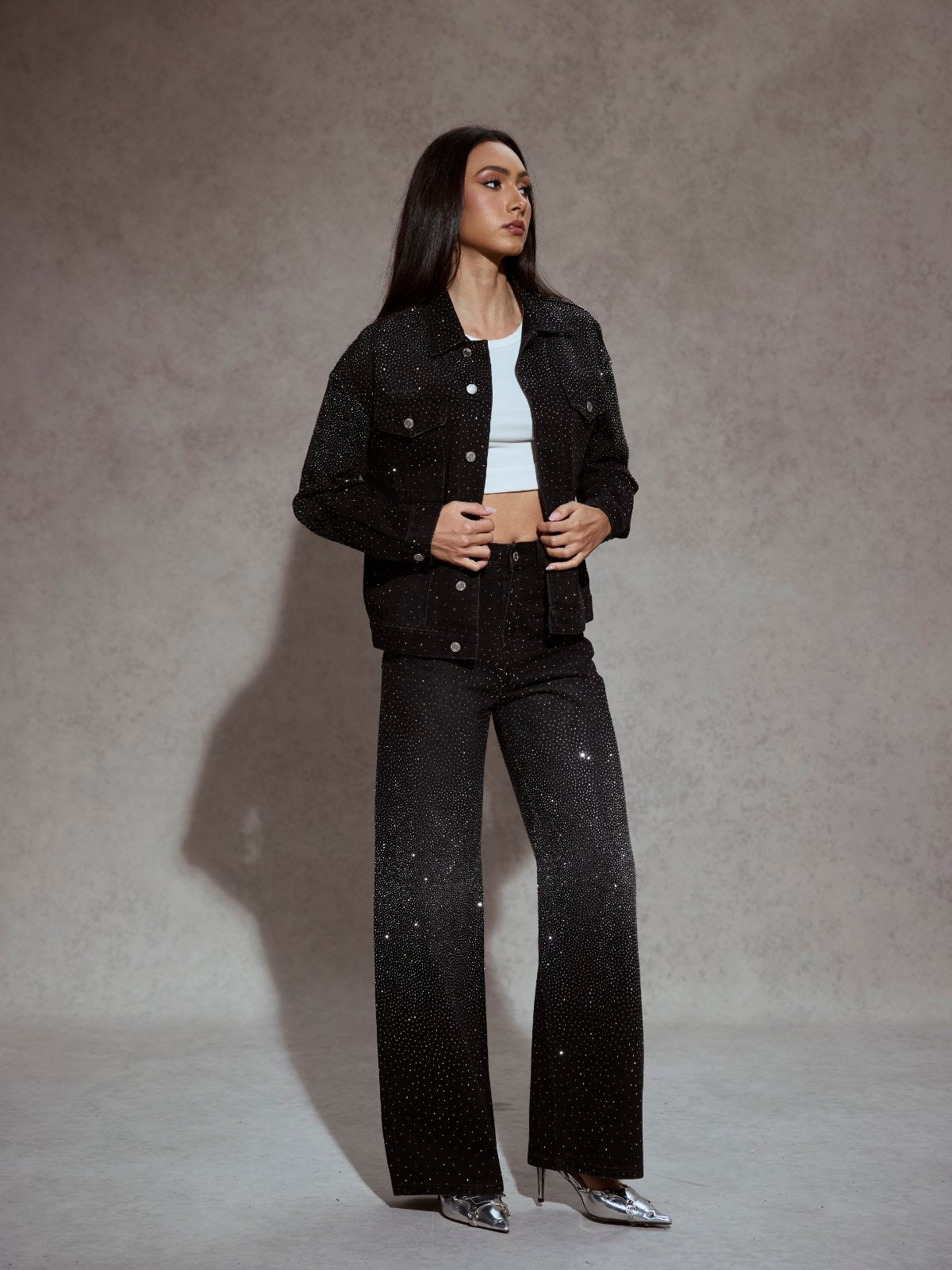 Τζιν σετ με στρας