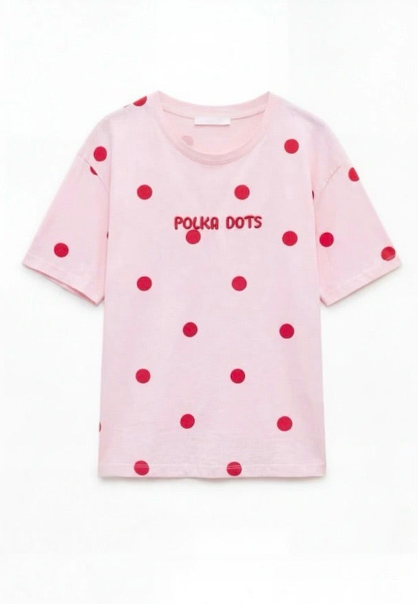 T-shirt Polka Dot - Lumina