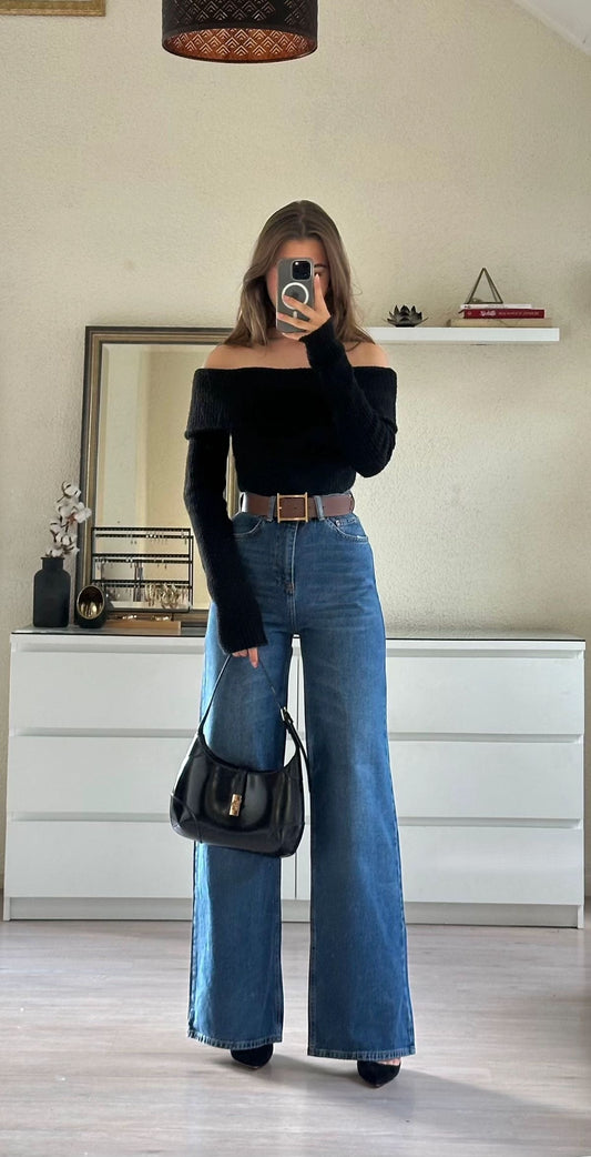 Wide leg Τζιν
