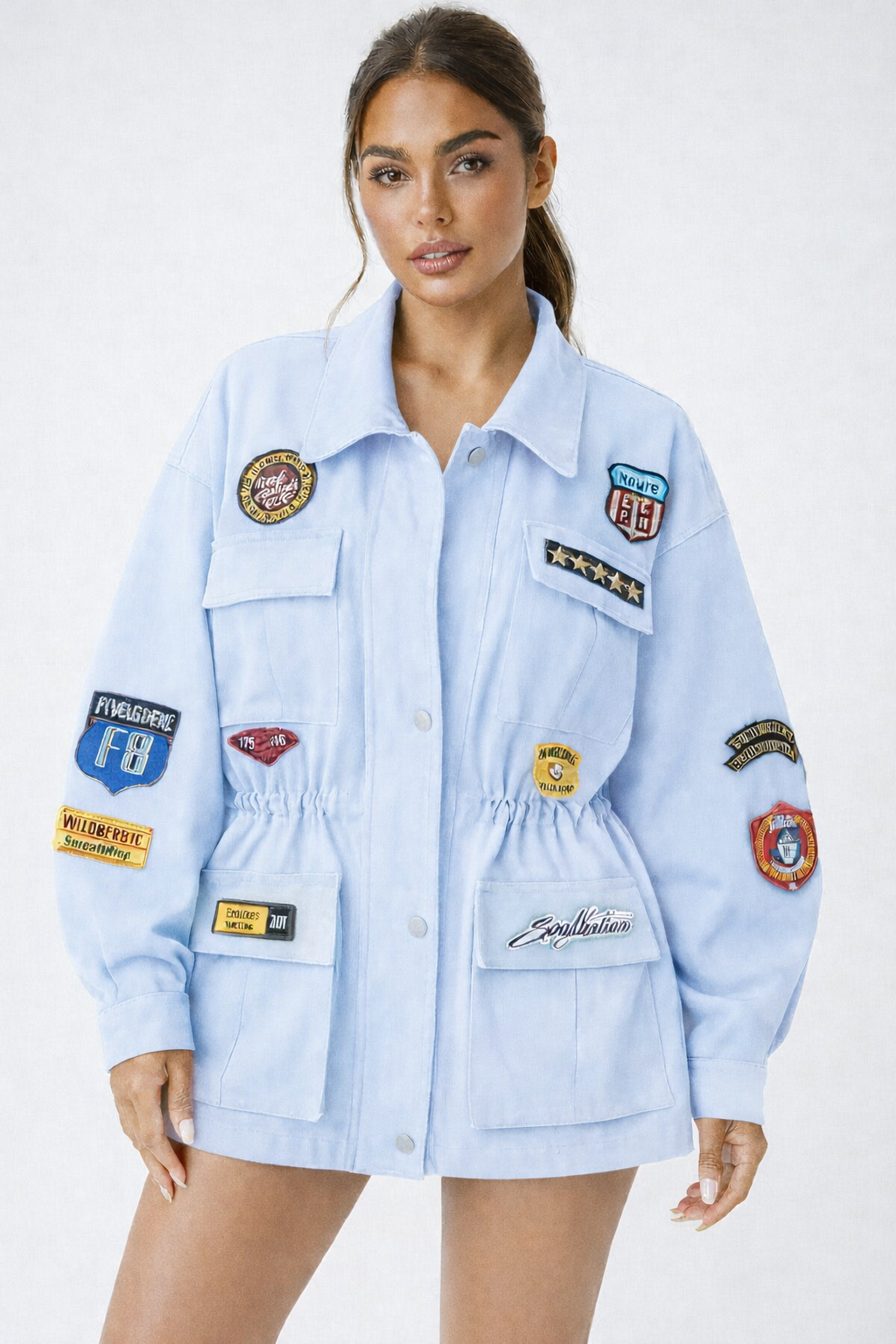 Τζάκετ με στάμπες