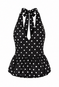 Πουά Halter Top