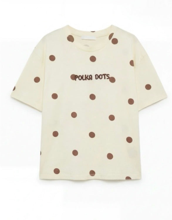 T-shirt Polka Dot - Lumina