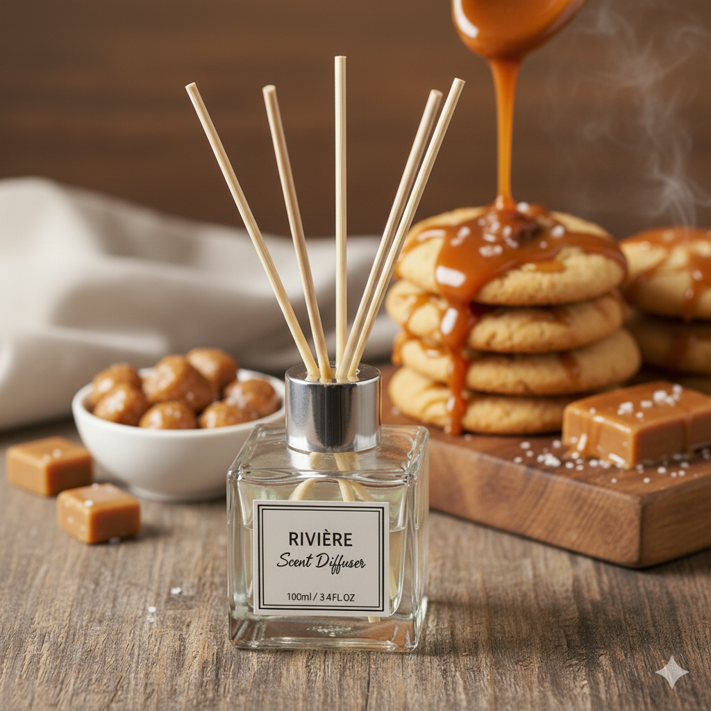 Salted Caramel Αρωματικό Χώρου με στικς