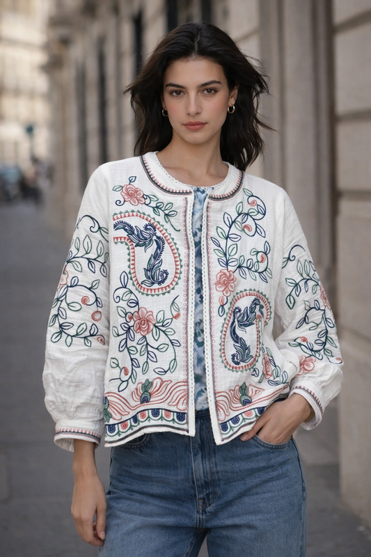 Πανωφόρι κιμονό διπλής όψης