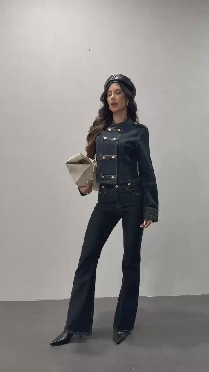 Denim Παντελόνι flared