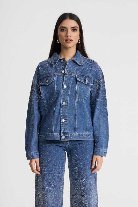 Τζάκετ με στρας