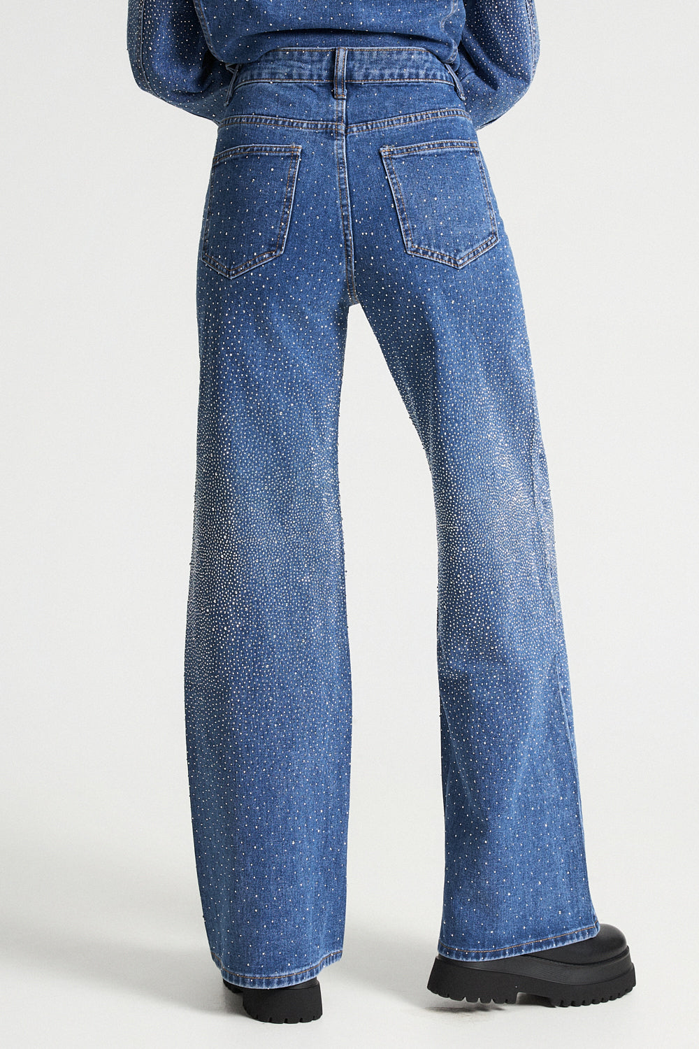 Τζιν παντελόνι με στρας