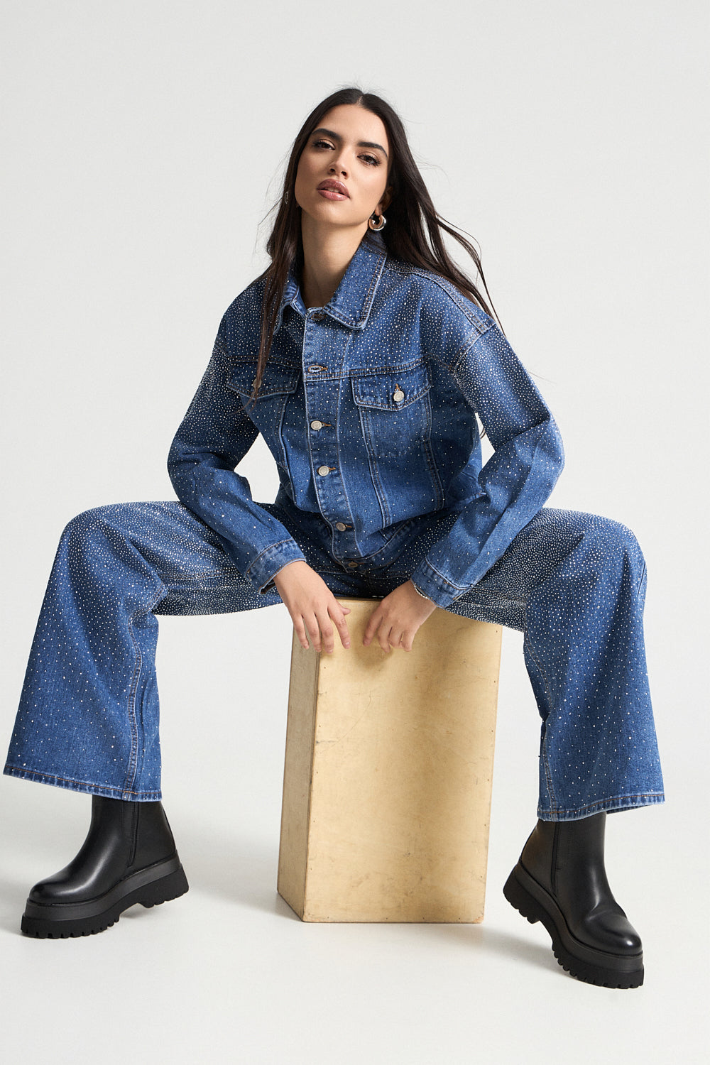 Τζιν σετ με στρας