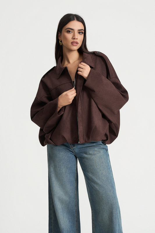 Σουέντ bomber τζάκετ