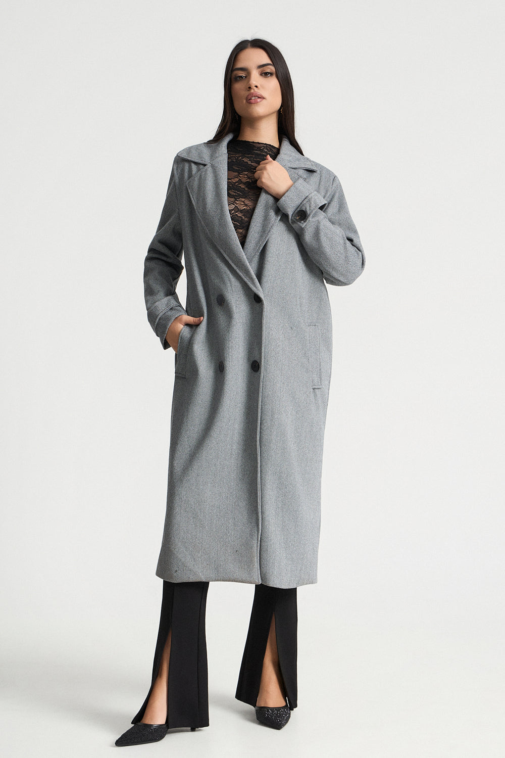 Παλτό ψαροκόκκαλο