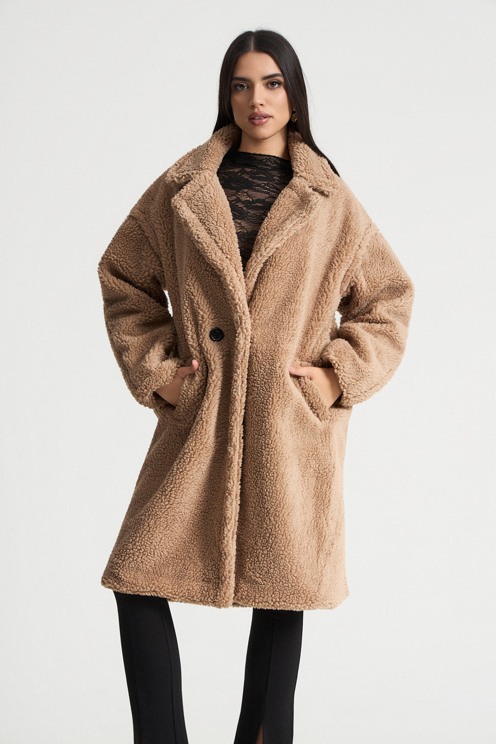 Teddy Μακρύ Παλτό