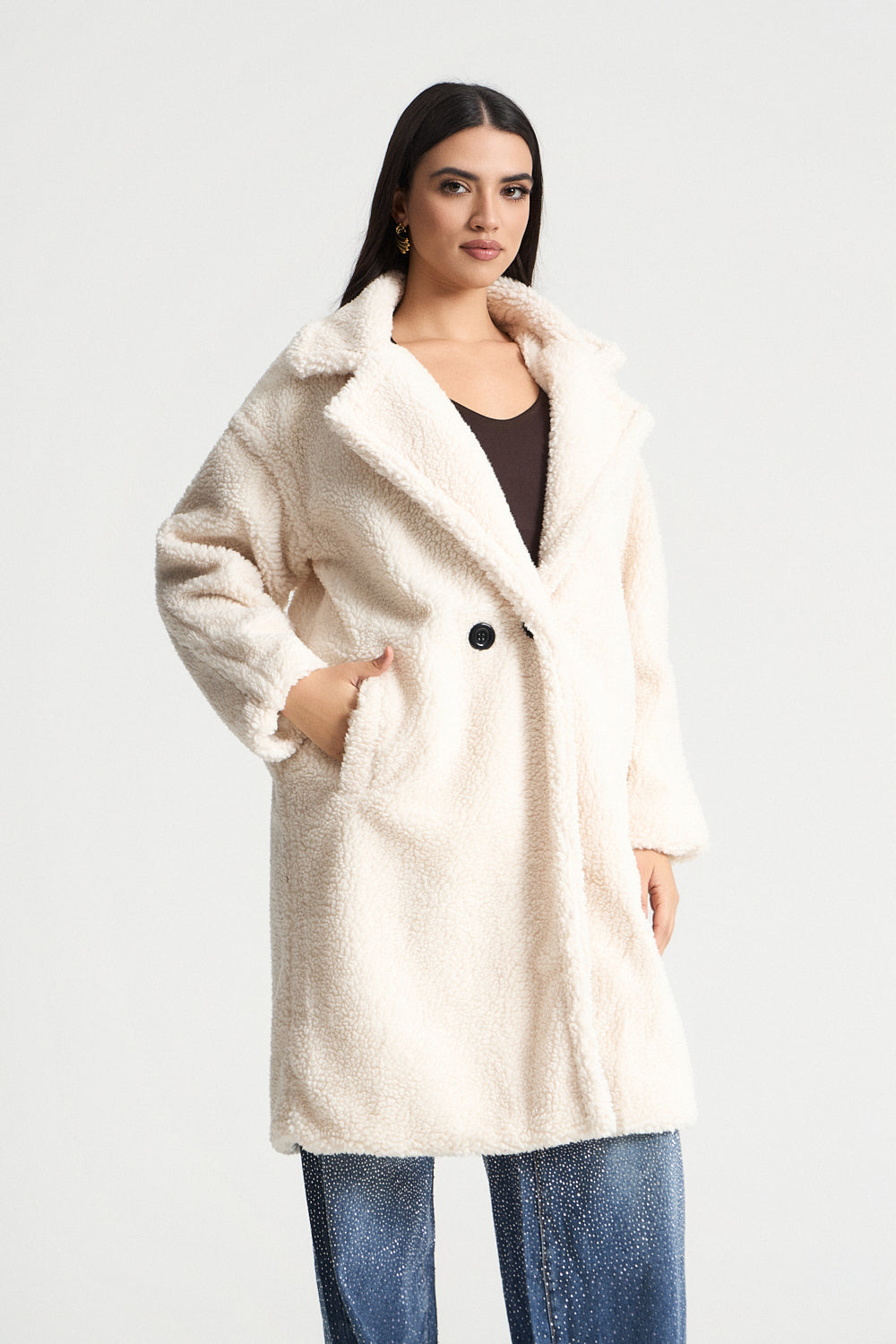 Teddy Μακρύ Παλτό