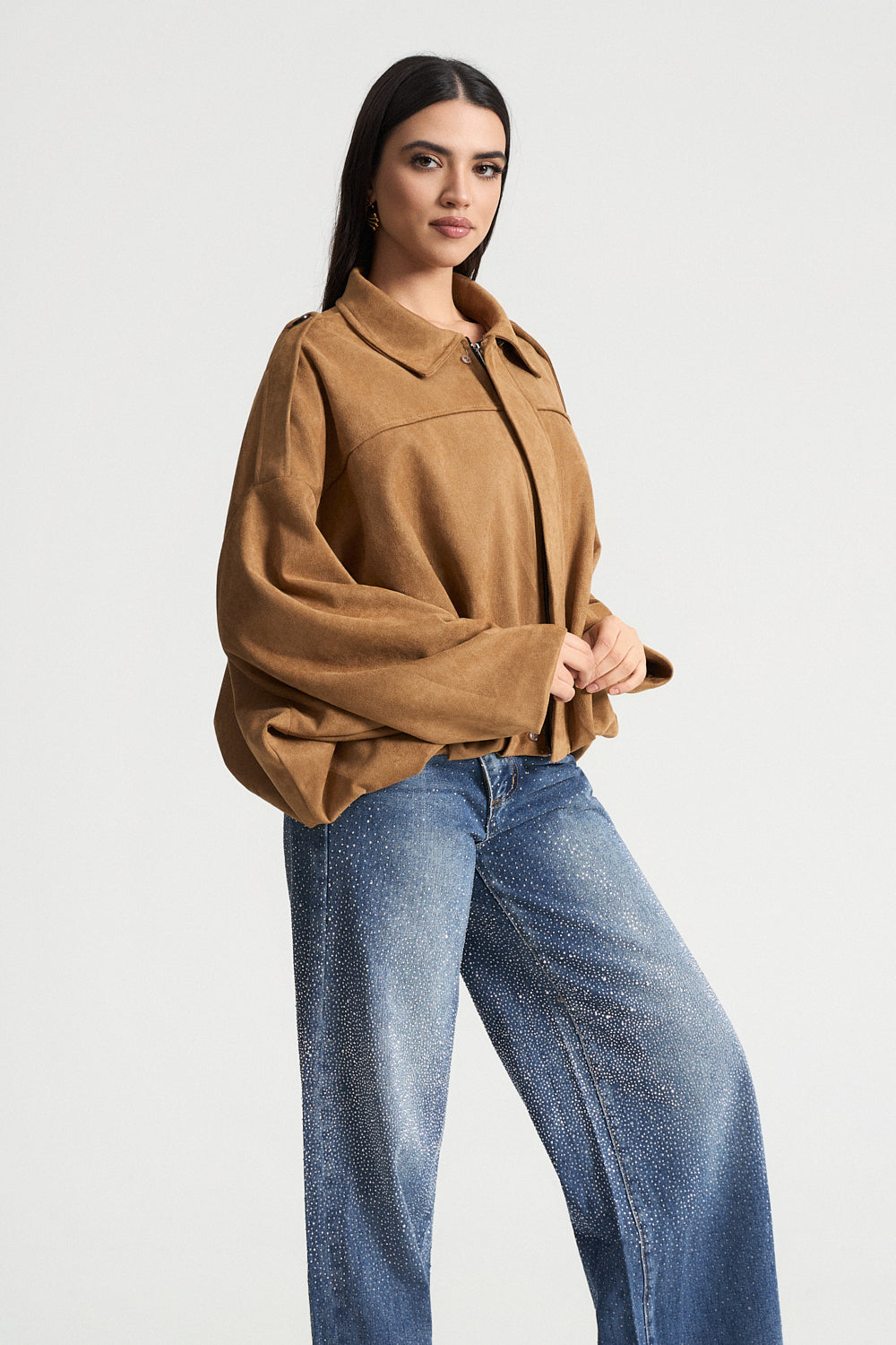 Σουέντ bomber τζάκετ